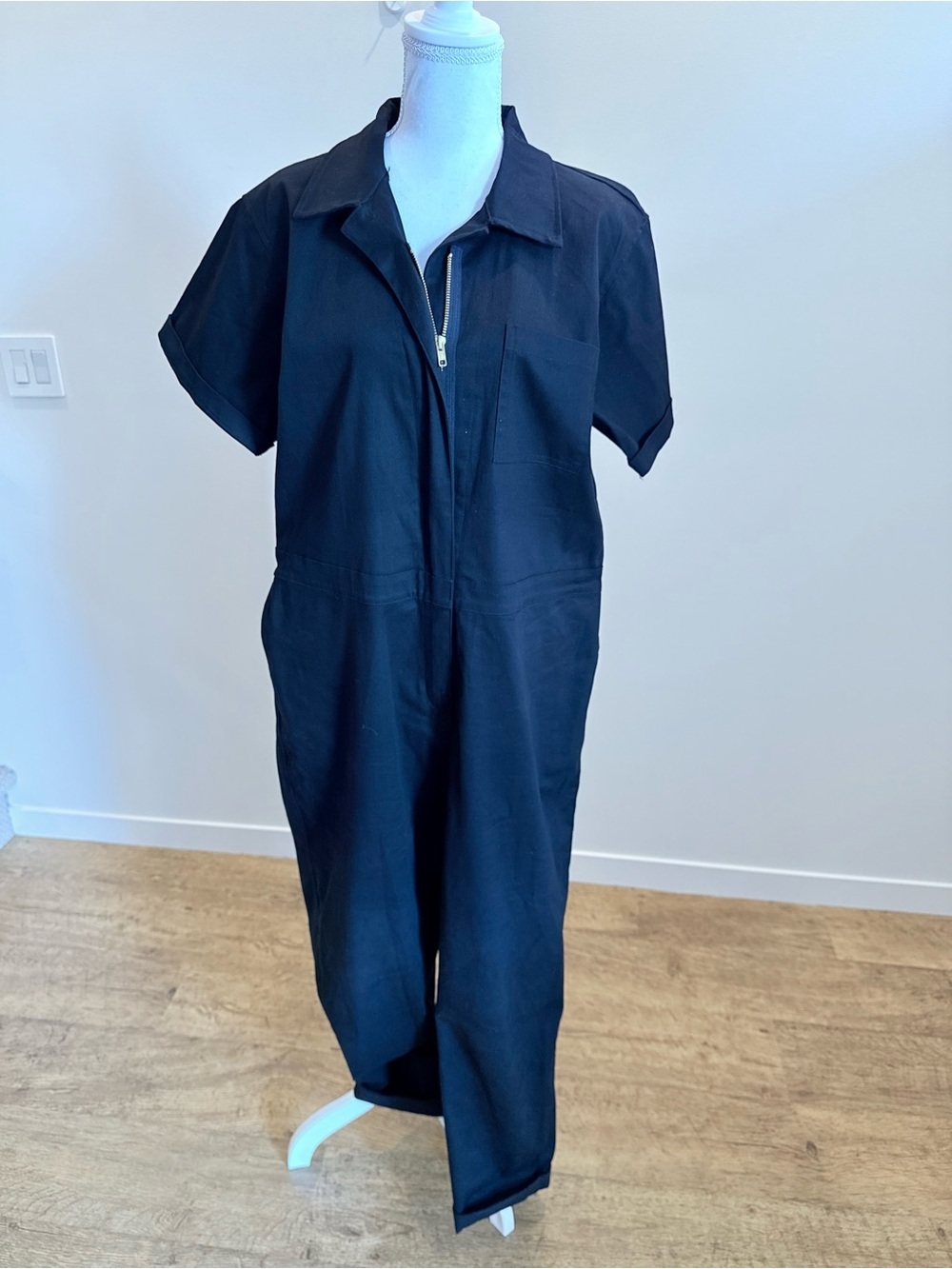 Nooworks Twill Black Coveralls Whimsigoth Grunge Steampunk size XXL